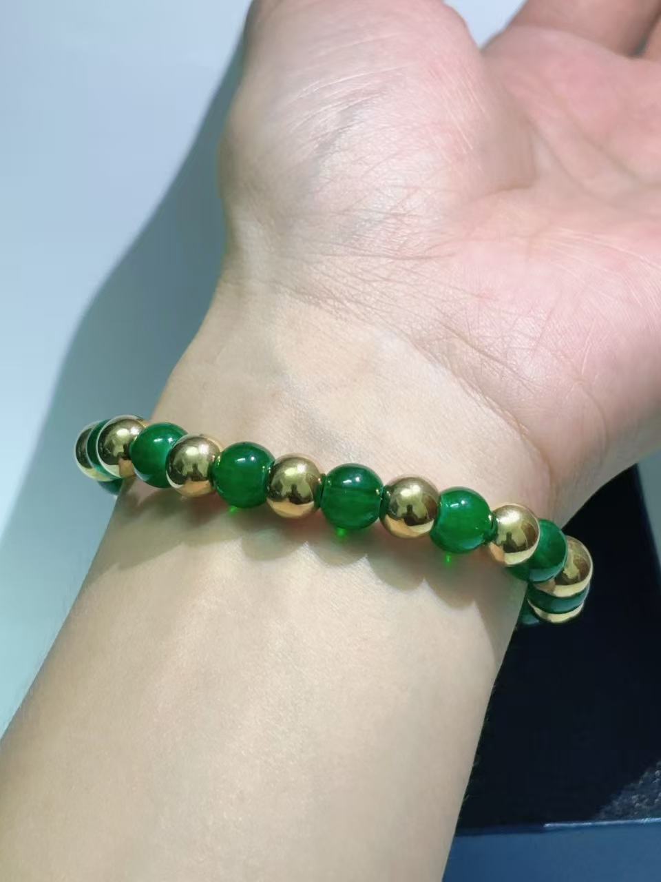 铜钱款招财手链