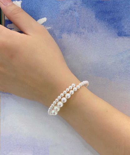 akoya海水珍珠弹力手镯