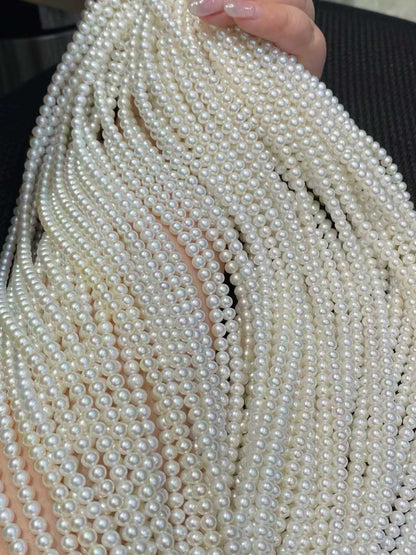 小灯泡淡水AK珠项链